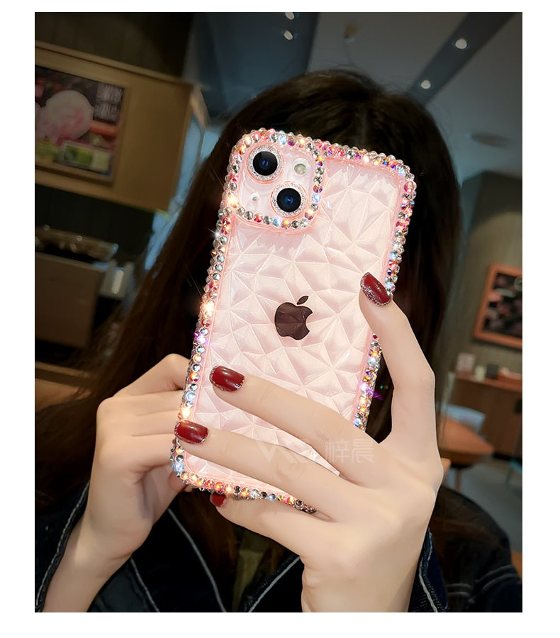 Phone Case For iPhone 14 13 12 Pro Max Plus Clear Silicone Cover