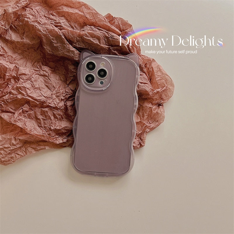 Silicone Phone Case For iPhone 14 13 Pro Max 12 Plus Cover