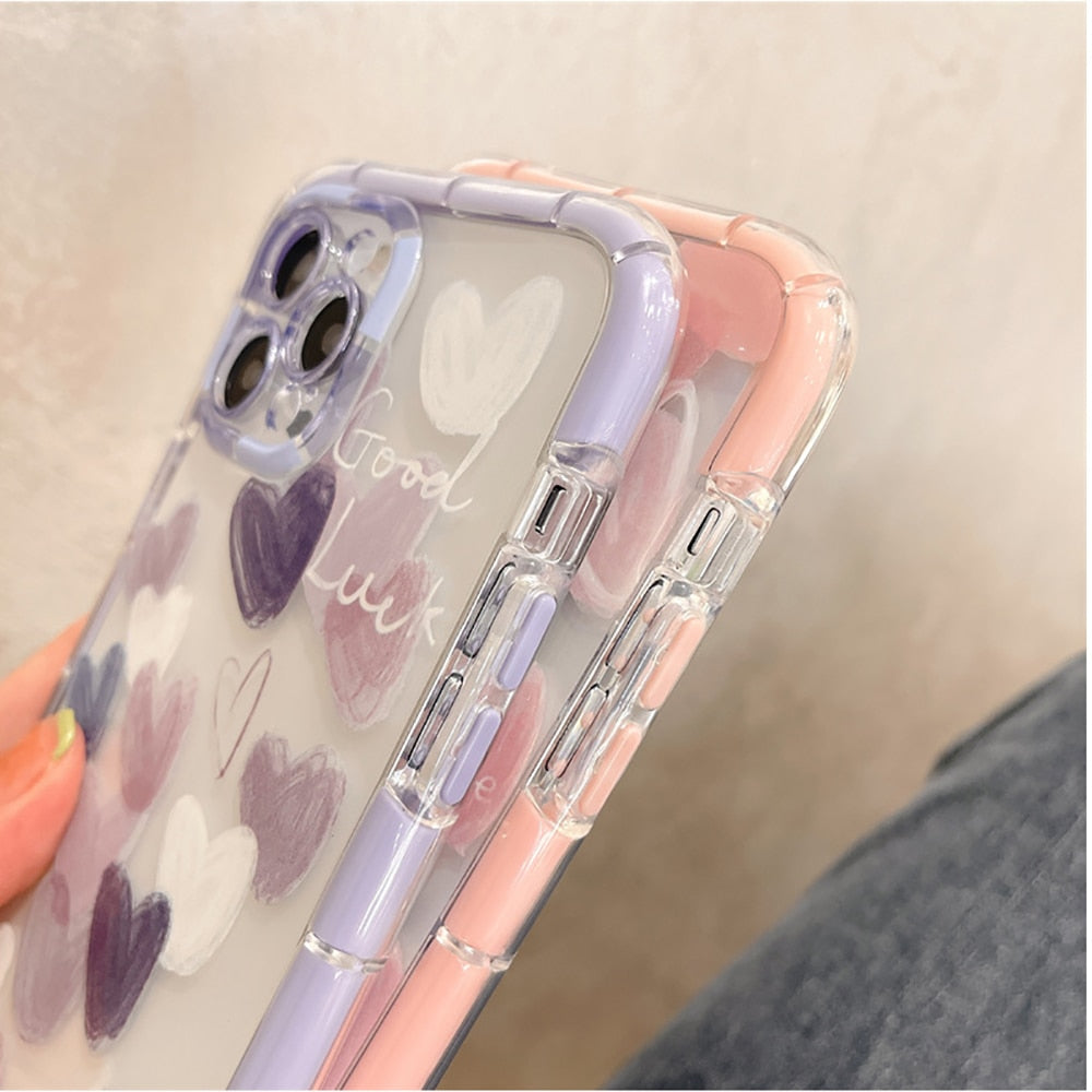 Phone Case For iPhone 12 13 Pro Max 14 Plus Silicone Back Cover Case