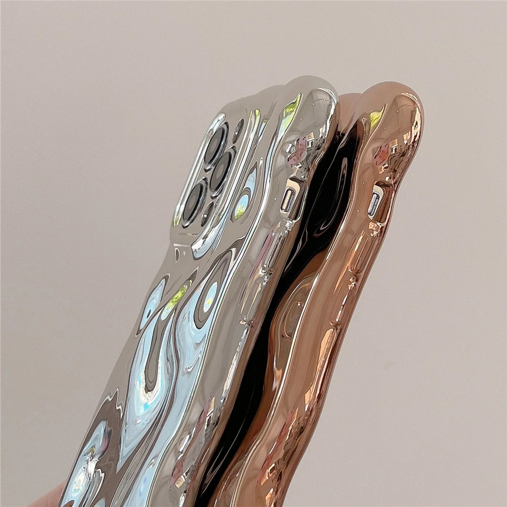 Curly Edge Phone Case For iPhone Cover