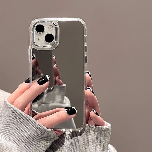 Silver Mirror Shockproof Case
