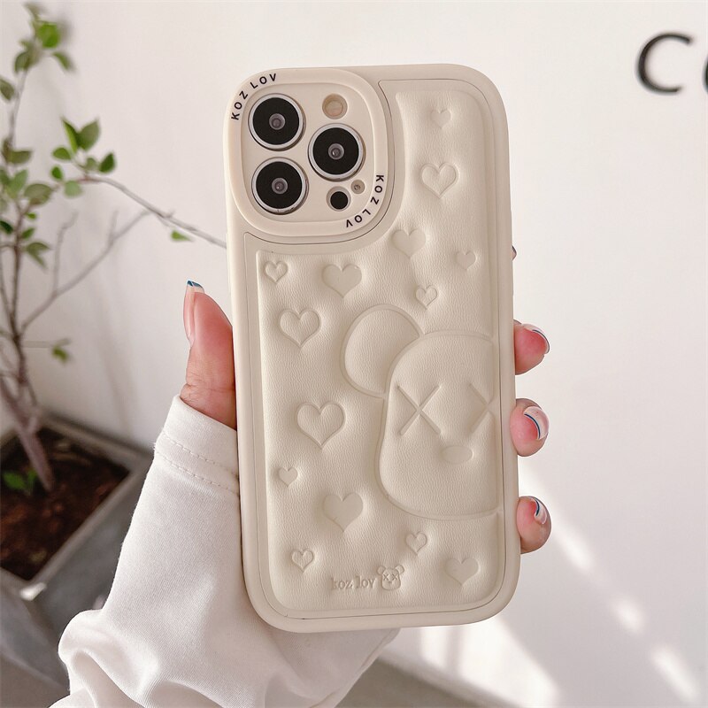 Leather Case For iPhone 12 13 14 Pro MaxBumper Plus Lens Protection