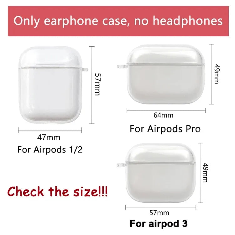 For Airpods Pro 2 Earphone Case For Airpods 1 2 Pro 3 Charging Box Protective Cover