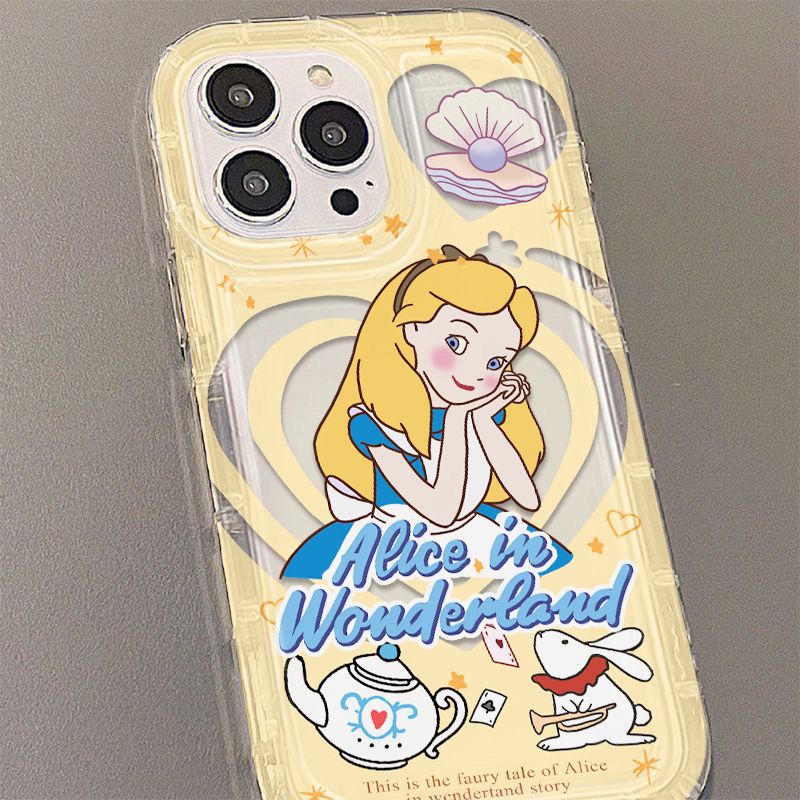 Clear Phone Case for iPhone 15 14 13 12 Pro Max Plus Cartoon Soft Cover