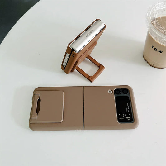 Phone Stand holder For Samsung Galaxy Z Flip Cover