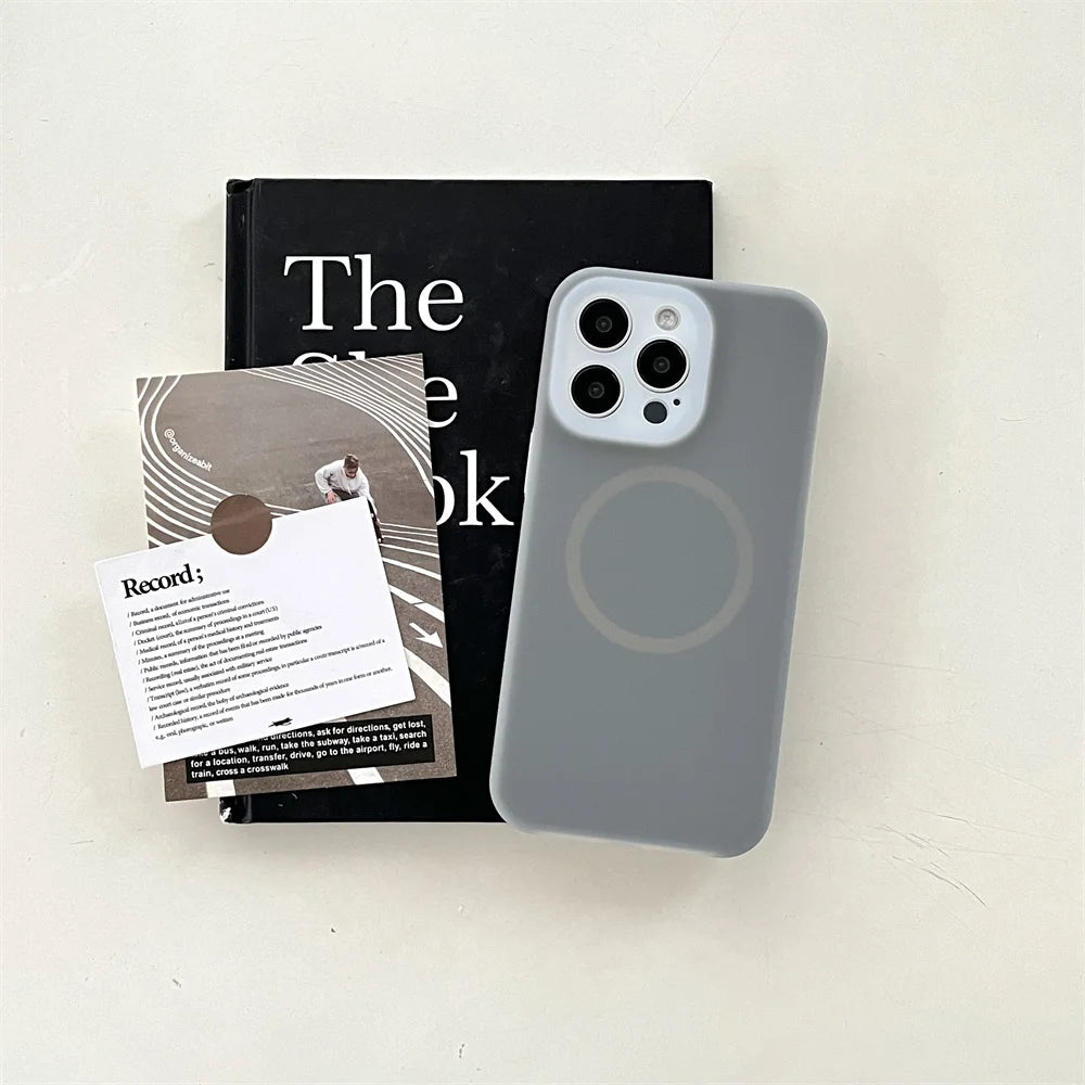 Jelly Silicone Magnetic Case