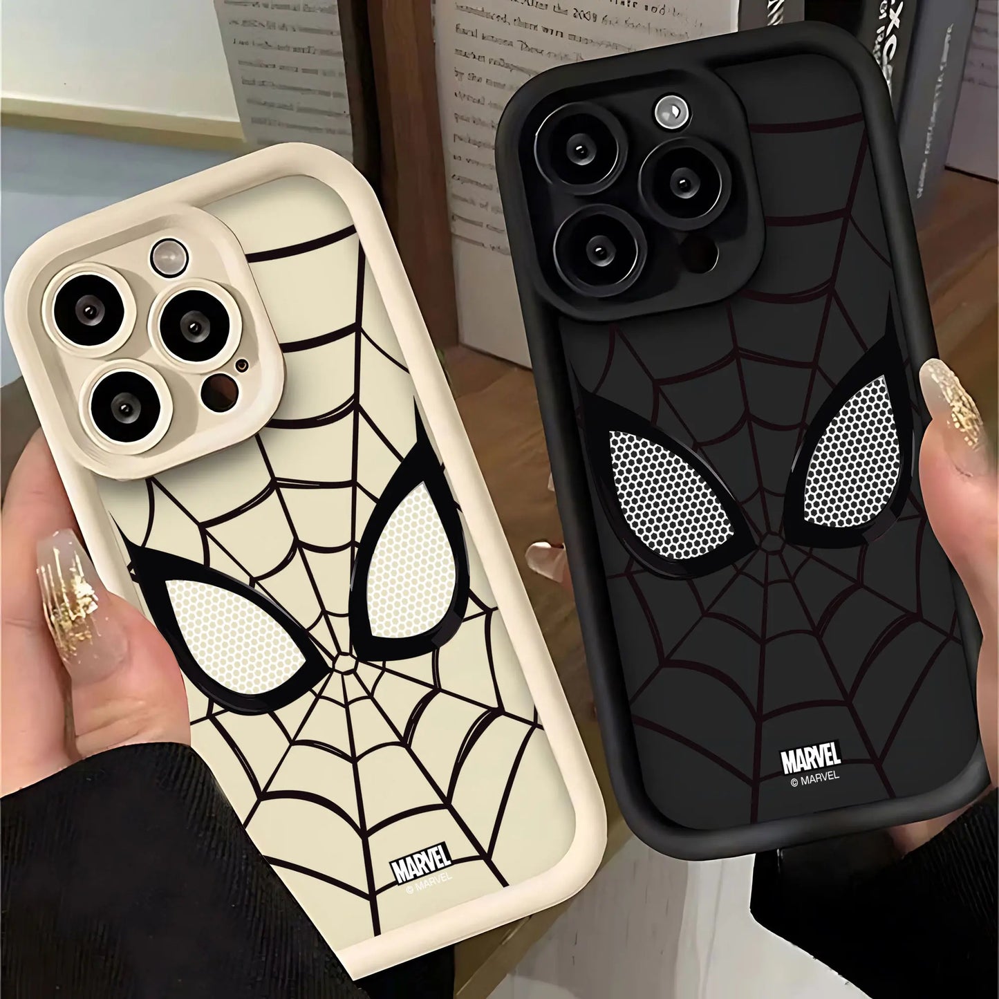 Spider Man Black White iPhone 16 Case