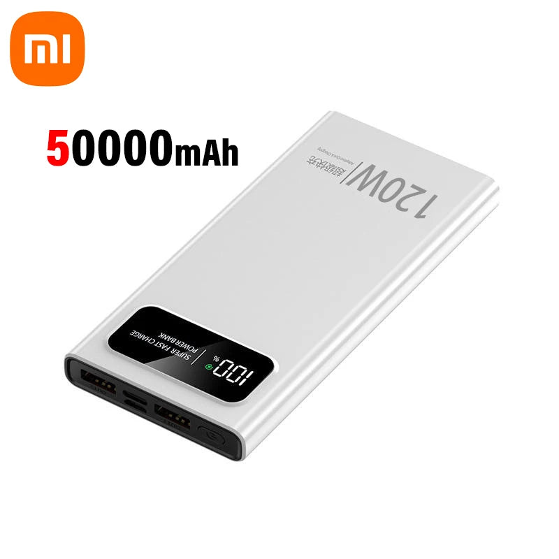 200000mAh 120W Power Bank Super Fast Charging Battery Power Bank