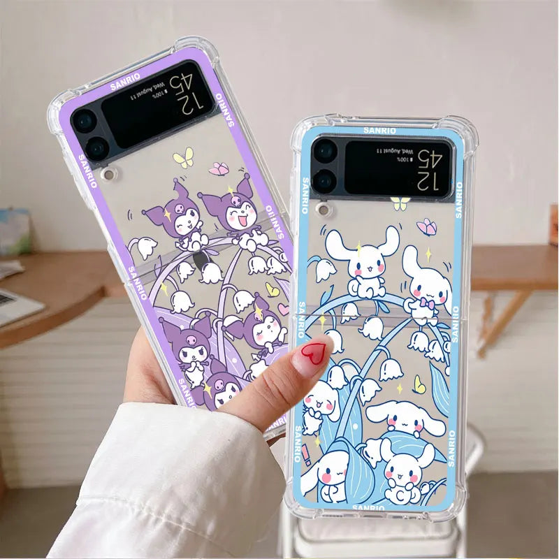 Case For Samsung Galaxy Z Flip 4 3 Phone Cover ZFlip3 ZFlip4 Shockproof Shell