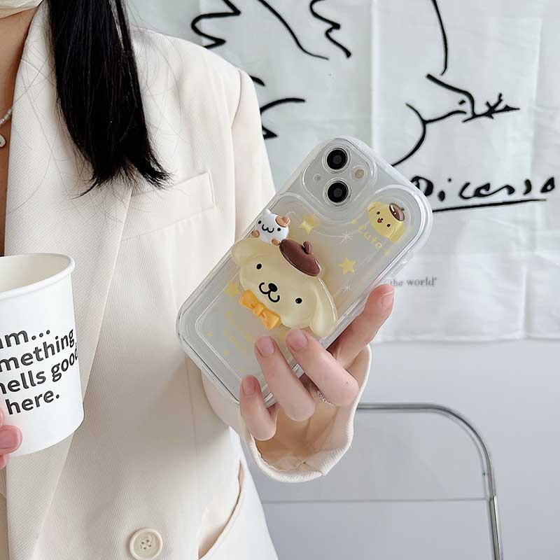 iPhone 15 14 13 12 Cartoon Phone Case