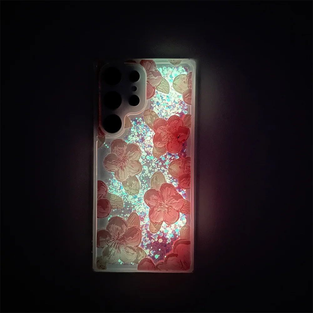 Oil Painting Flower Case for Samsung S20 S21 FE S22 S23 Cover