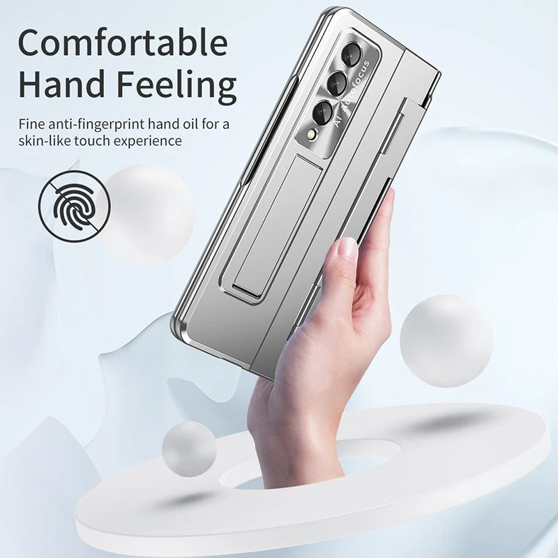 Plating Case for Samsung Galaxy Z Fold Phone Cover