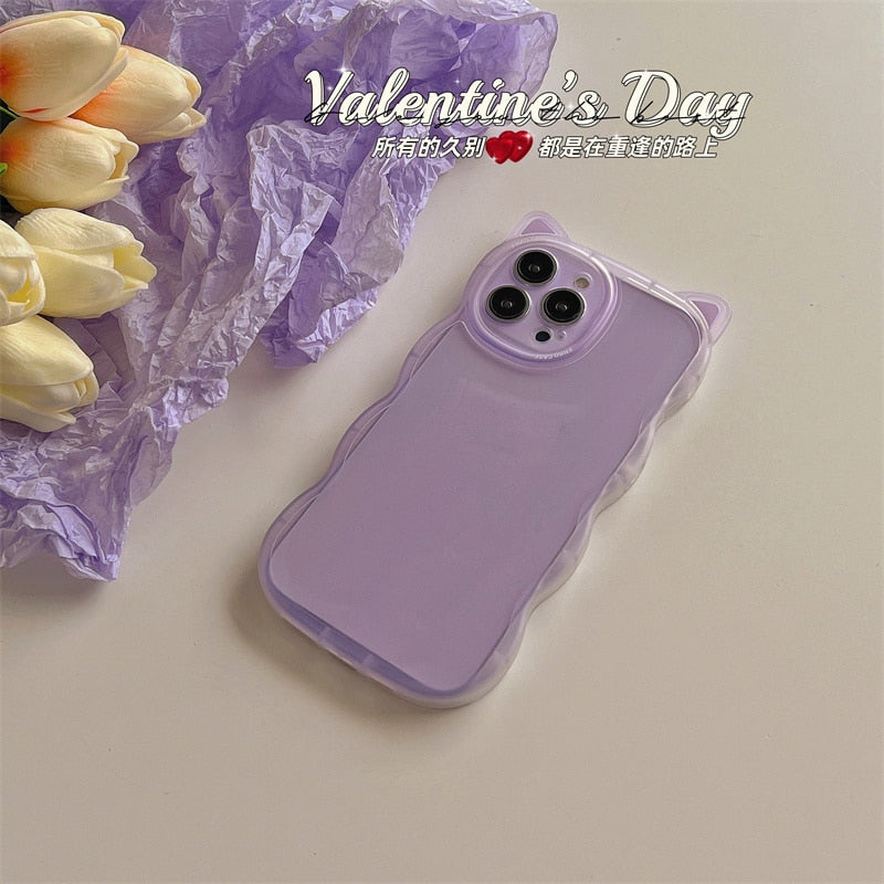 Silicone Phone Case For iPhone 14 13 Pro Max 12 Plus Cover