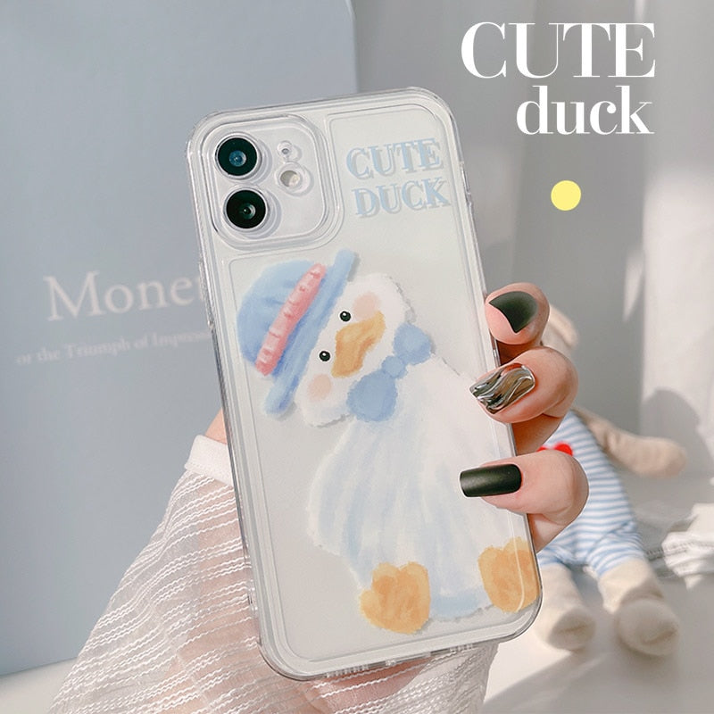 iPhone 13 12 14 pro max plus cartoon lovely phone case