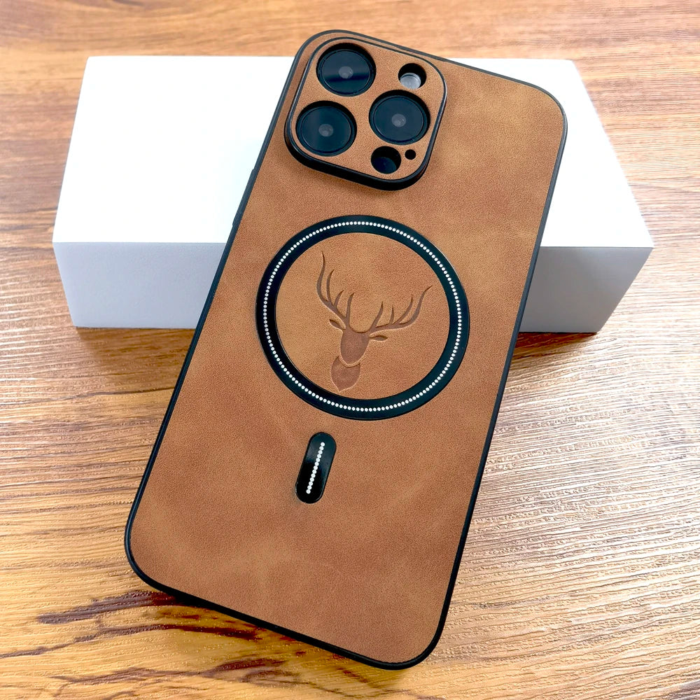 Luxury Leather Case For iPhone 16 Cover