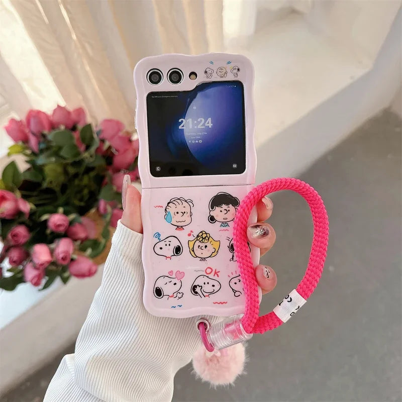 Cute Phone Case For Samsung Galaxy Z Flip 3 4 5