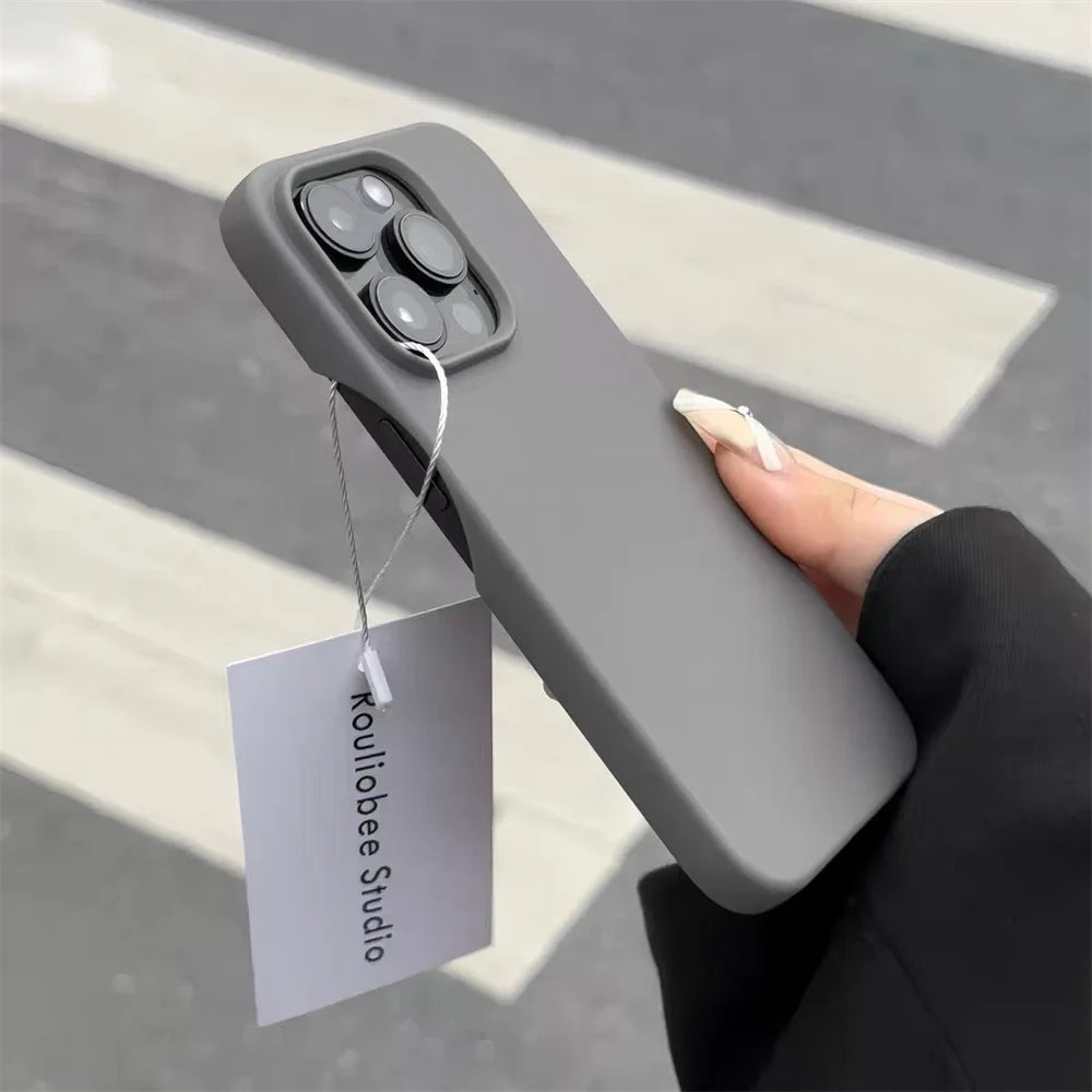 Ultra Thin Bright Soft Silicone Matte Case