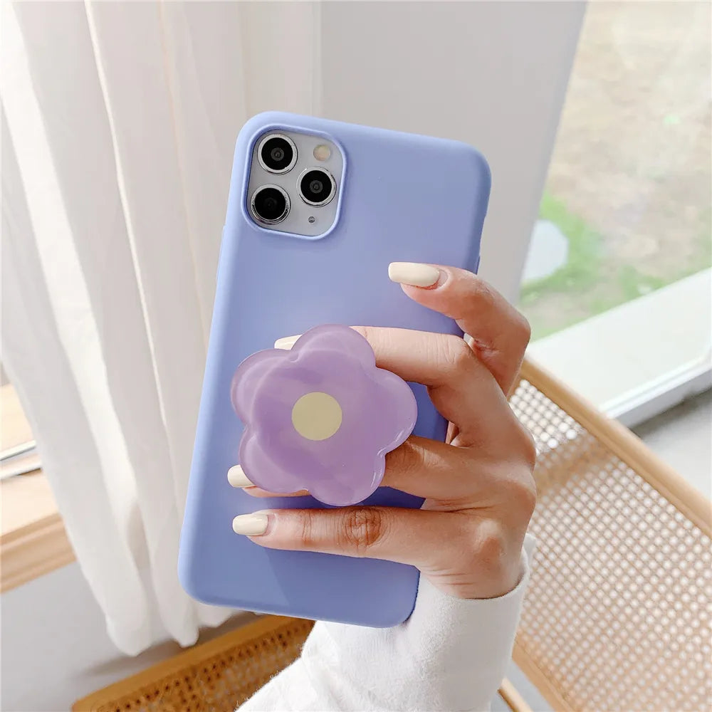 Cute Flowers Foldable Phone Stand Holder Ring Grip Bracket