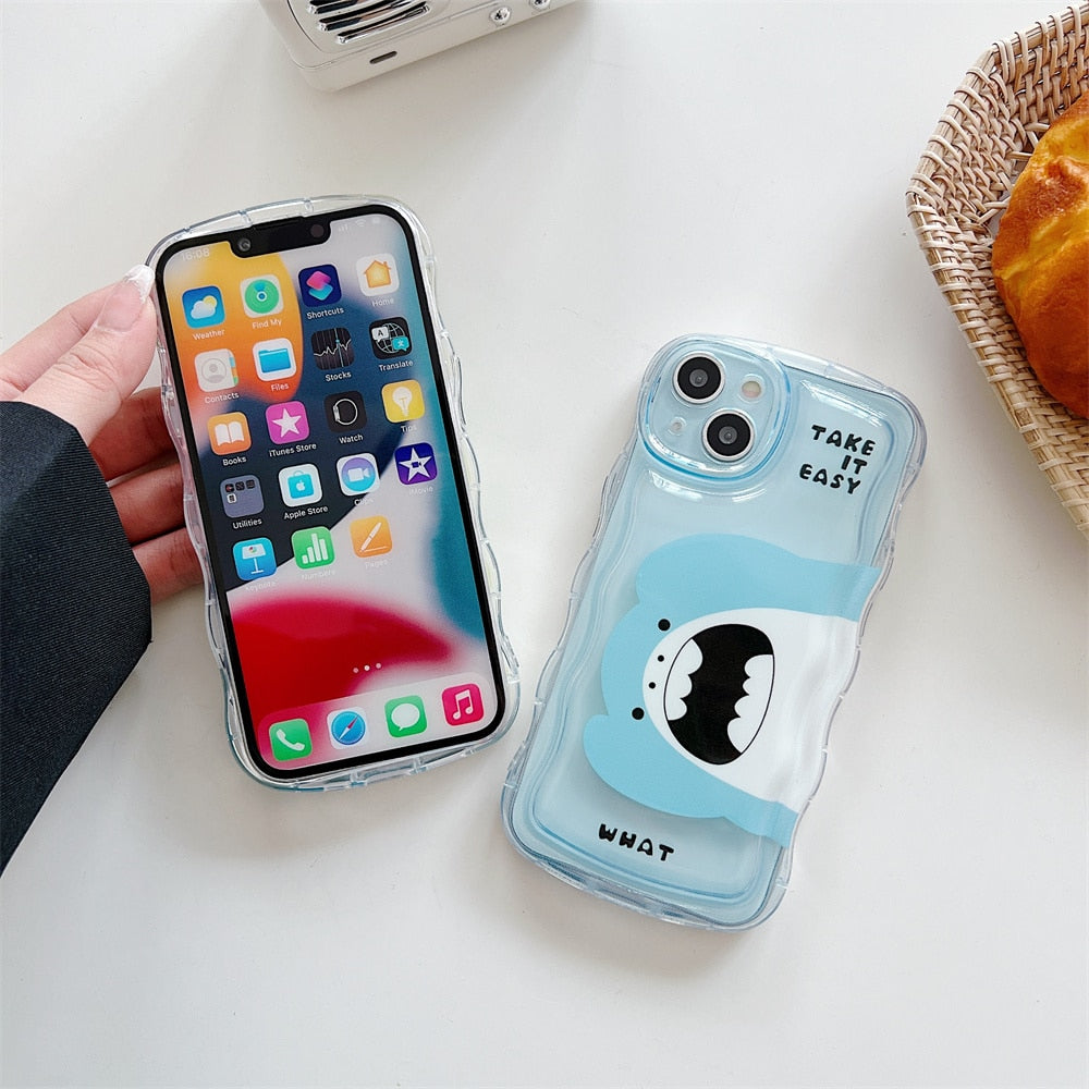 Funny Shark Phone Case For iPhone 14 13 12 Pro Max 14Plus 14PRO MAX Cover