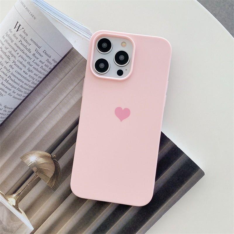 Phone Case For iphone 14 13 12 14 Plus Silicone Cover