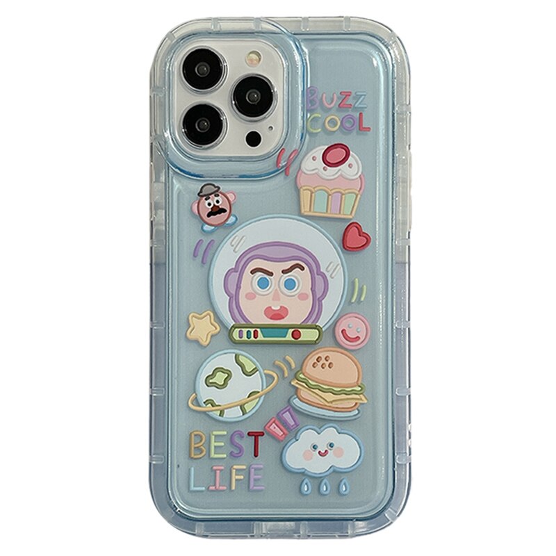 Phone Case for iPhone 15 14 13 12 Pro Max Plus Shockproof Back Cover