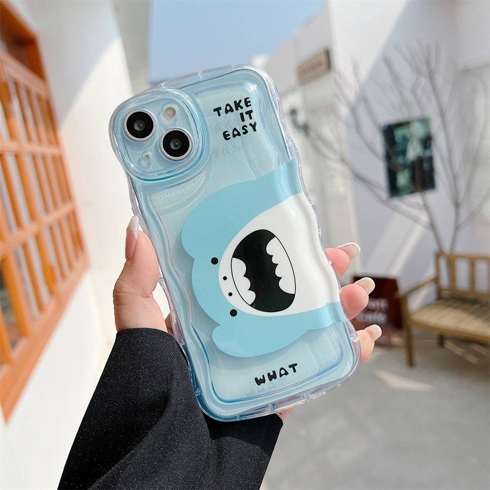 Funny Shark Phone Case For iPhone 14 13 12 Pro Max 14Plus 14PRO MAX Cover