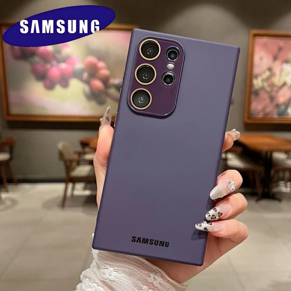 Original Liquid Silicone Case Samsung Cover