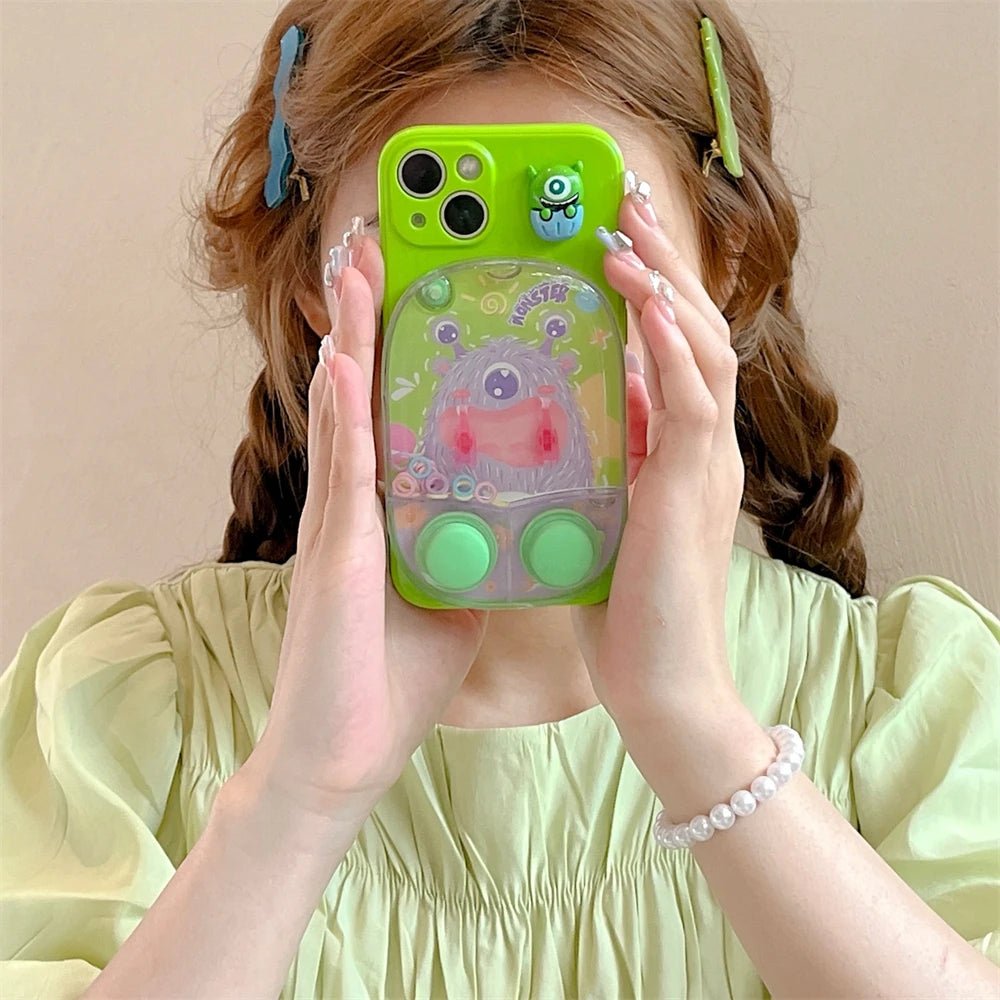 3D monster silicone case for iPhone 15Pro Max 14 12 13 - JSK CasesJSK Cases