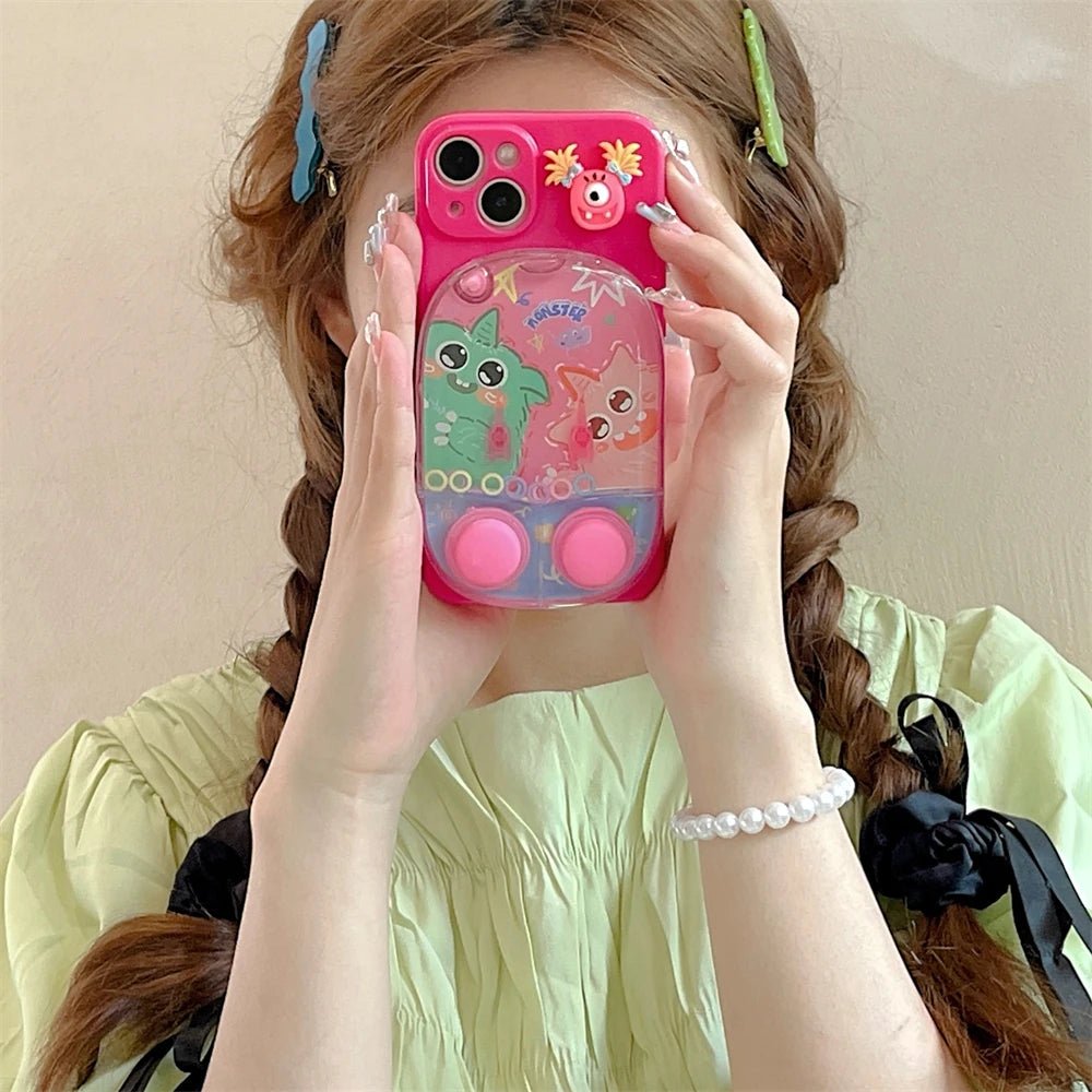 3D monster silicone case for iPhone 15Pro Max 14 12 13 - JSK CasesJSK Cases