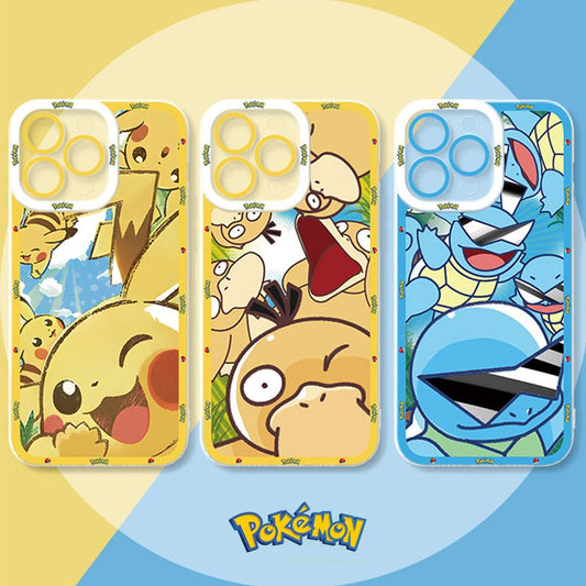 Cartoon oft Silicone Case For iPhone 15 14 Pro Max 13 12 Pro Plus Cover