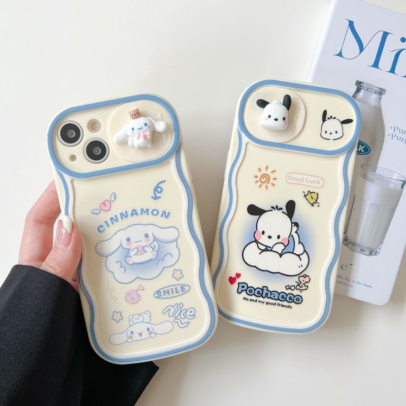 Cartoon Phone Case For iPhone 14 13 12 Pro Max Cute Shockproof Cover