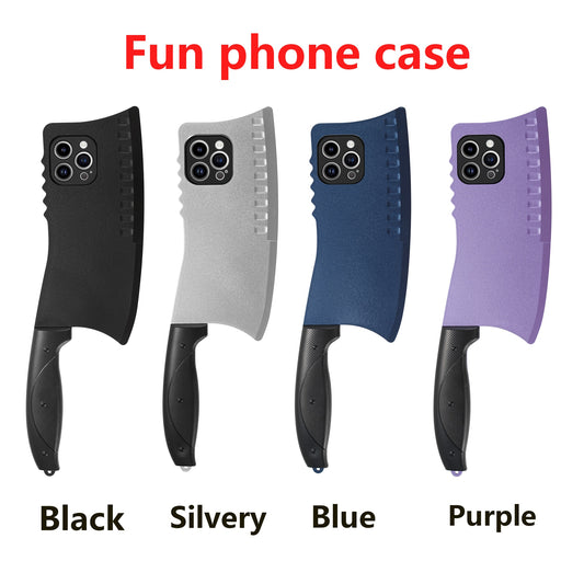 iPhone 15 14 13 12 Creative 3D Knife Phone Case