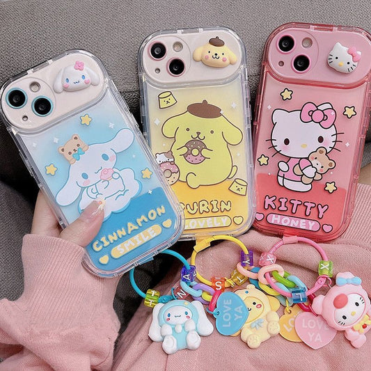 Cartoon Phone Cases For iPhone 14 13 12 Pro Max Plus Soft Back Cover