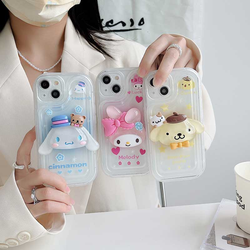 iPhone 15 14 13 12 Cartoon Phone Case